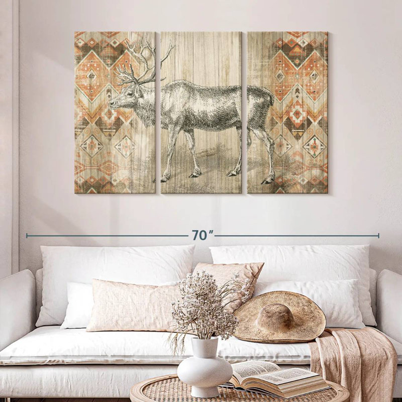 Brampt Natural History Lodge Southwest II, 32" H x 50" W