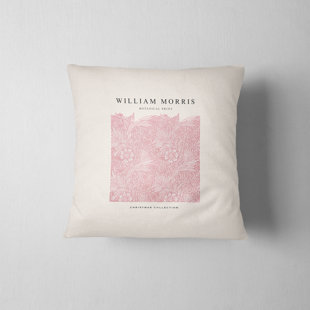 William Morris Christmas Floral Holiday Pillow Cover