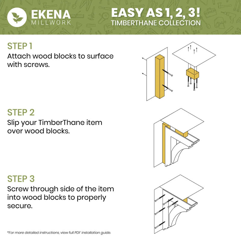 Ekena Millwork Timberthane Faux Rustic Joined Board-n-Batten Faux Wood Shutters w/Z-Board