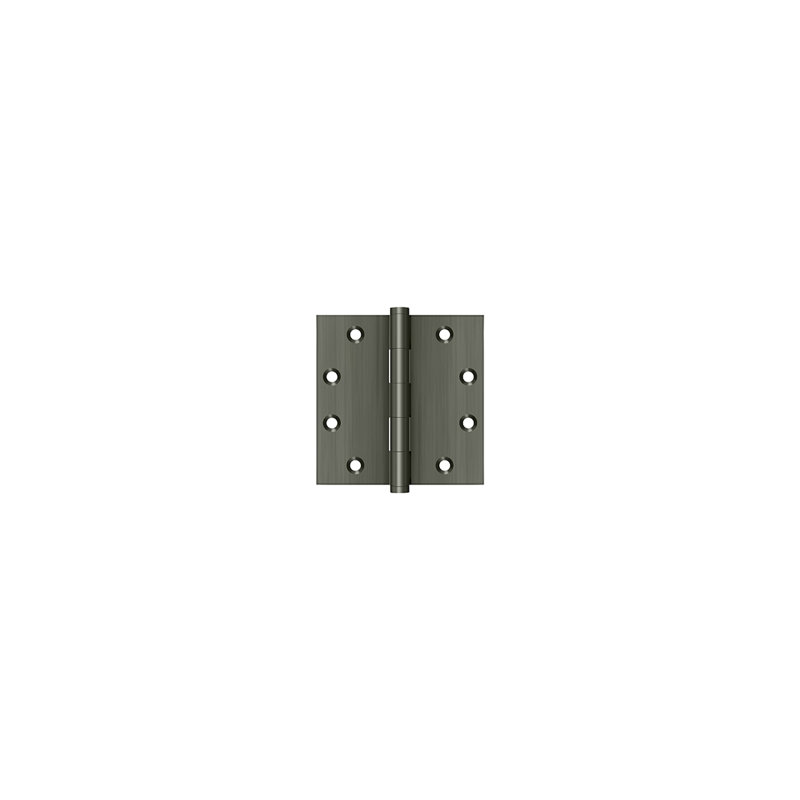 102'' x 102'' Butt Bearing Hinge, Antique Nickel