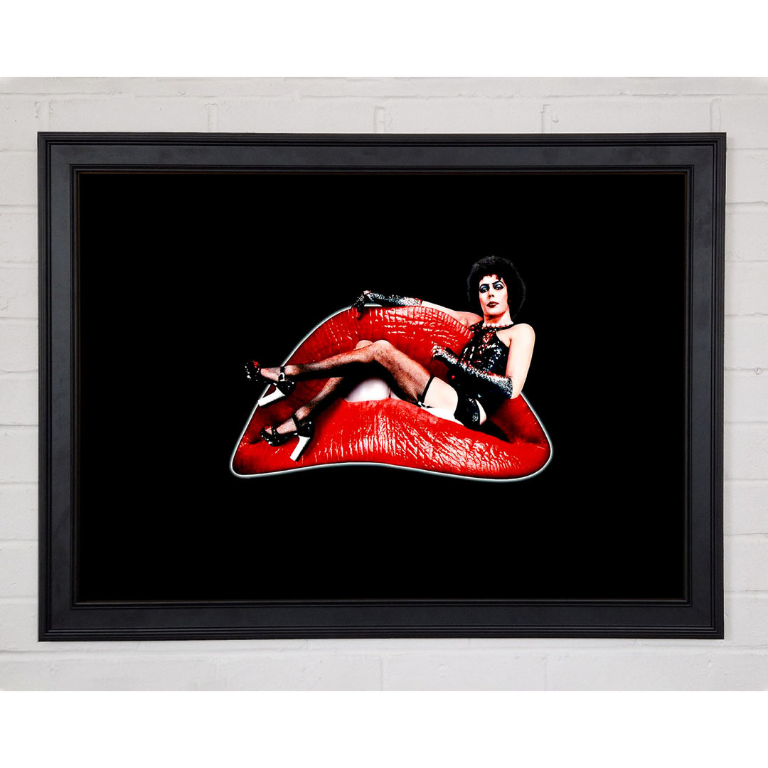 Rocky Horror Sweet Transvestite Gerahmter Druck