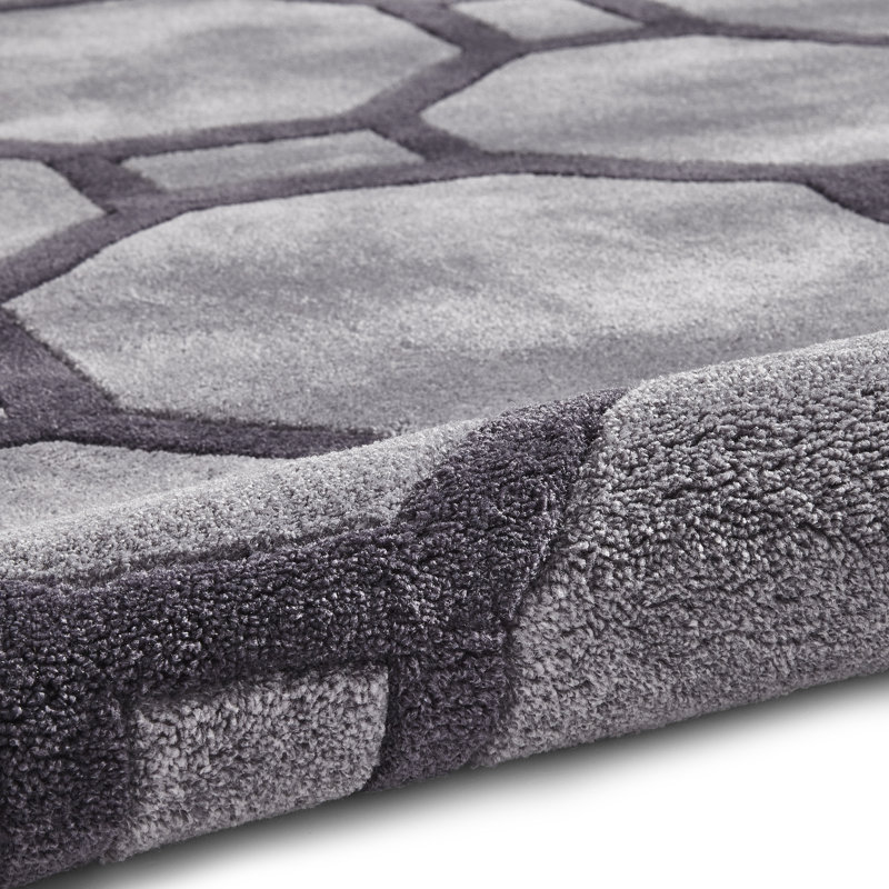 Phi Geometric Hand Woven Area Rug, Rectangle 150cm x 230cm