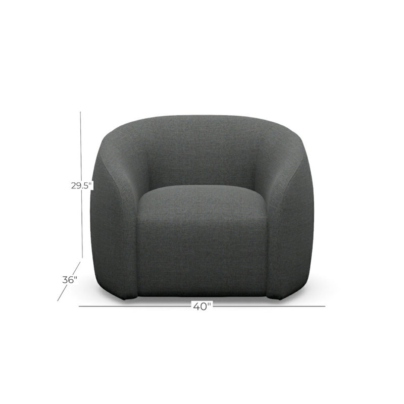 Rondo Swivel Chair, Grande 120931