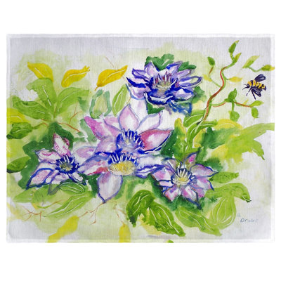 Alex Polyester Floral Rectangle Placemat