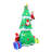 8FT Santas Climbing A Tree Inflatable