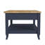 Table basse ivoire en bois d'amande