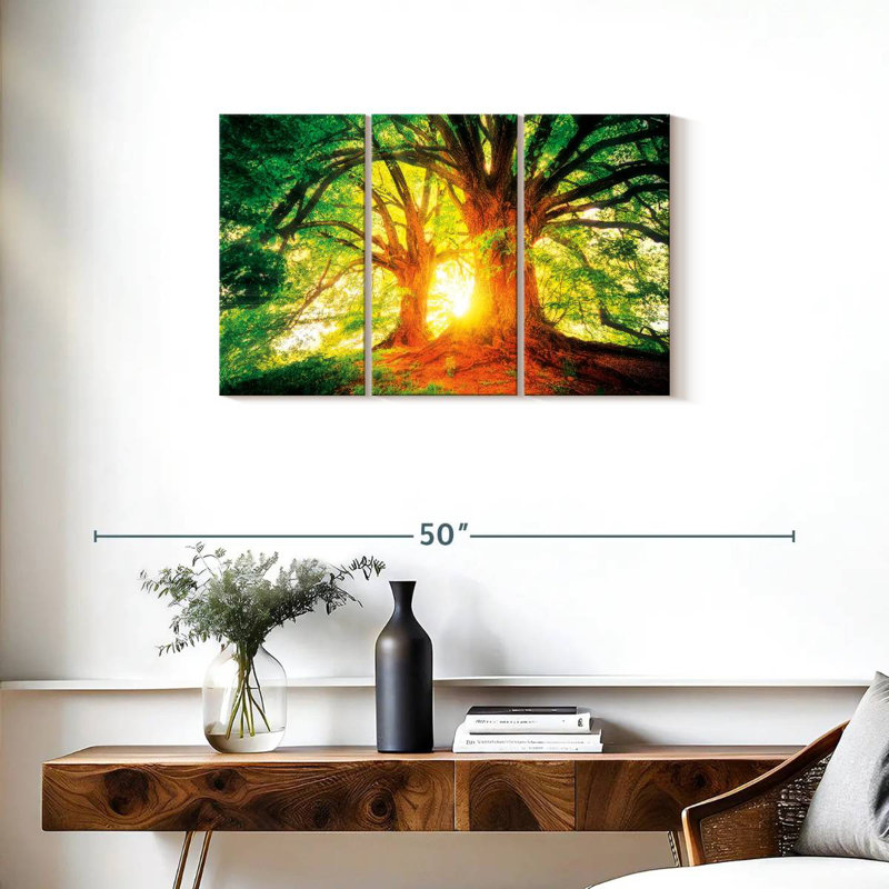 Harnek Old Oak Trees, 20" H x 33" W