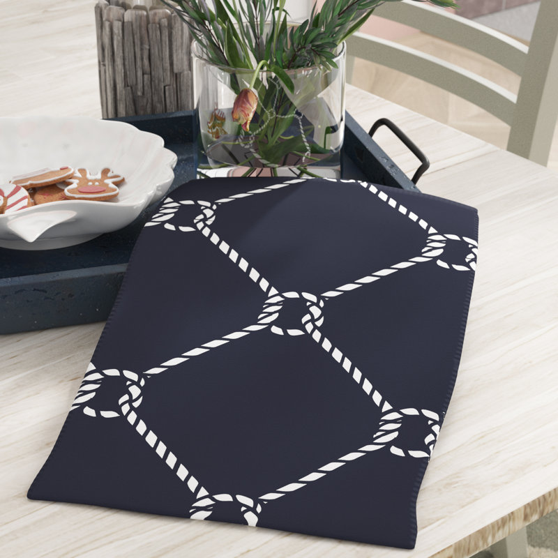 Ludwig Tea Towel Kitchen Towel, Navy