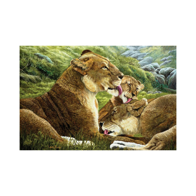 Morning Bath by Laura Curtin - Wrapped Canvas Print, 66.04 cm H x 45.72 cm W x 3.175 cm D