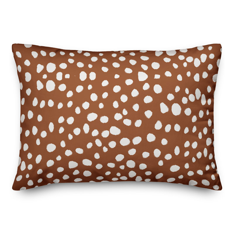 Polka Dots Throw Pillow