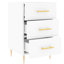 Jariel 40cm W Iron Bedside Table-1402356015