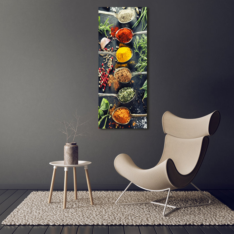 Spices - Wrapped Canvas Print