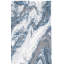 Bleu/gris abstrait Tapis décoratif Marni-565536475