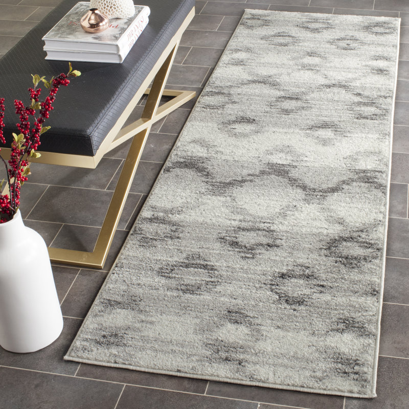 Muniz Performance Geometric Rug, Runner 2'6" x 8'