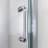 Flex 60" W x 32" D x 78" H Semi-Frameless Square Tub Enclosure with Fixed Panel and Base Included-84327437