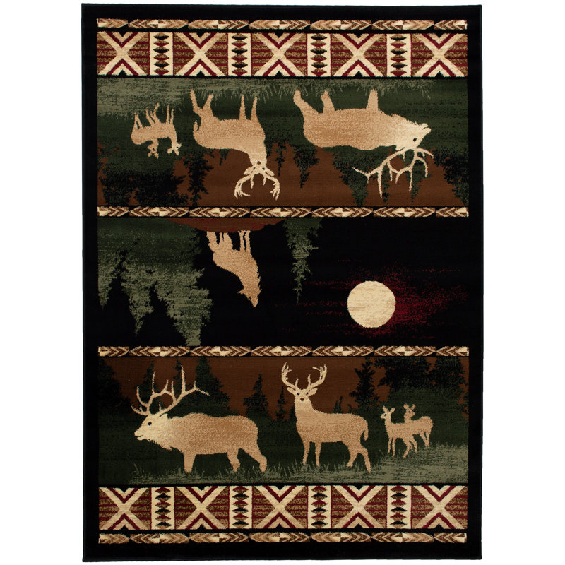 Allport Southwestern Indoor Rug, 3'9" x 5'1"