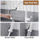 Pull Down Sprayer Kitchen Faucet with Dual-Function Sprayer and Deck Plate in Spot-Free