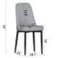 Ensemble de table de salle à manger extensible 62,99 à 78,74 po pour 2 à 8 personnes-1242519732
