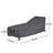  Shield Outdoor Slope Chaise Lounge Cover, Heavy Duty Waterproof, Dark Grey-1304862133
