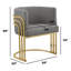 Chaises d'appoint à pieds de traîneau avec tissu en fourrure de nounours et structure chromée-651168591-652159112