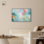 «Spring Mosaic I», reproduction d'art acrylique encadrée par Art Remedy, cadre noir, 45 x 30-259664712-259664692