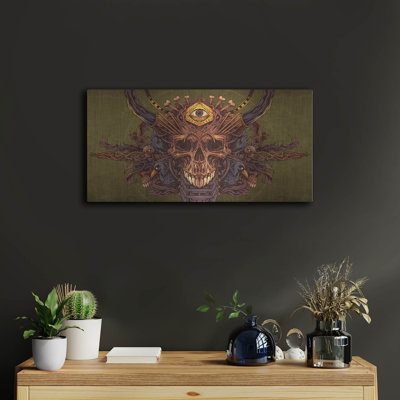 «Skull and Pyramid Eye» par Flyland Designs