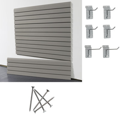 Slatwall Medium Basic Duty Starter System