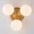 Pritee Glass Semi Flush Mount