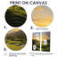 «Golf Dawn On The Put I», ensemble de 2 reproductions d'art moderne sur toile corail-114718392-114718396-114718397