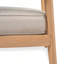 Fauteuil club en bois d'acacia avec coussin de siège Mallorca, ensemble de 2