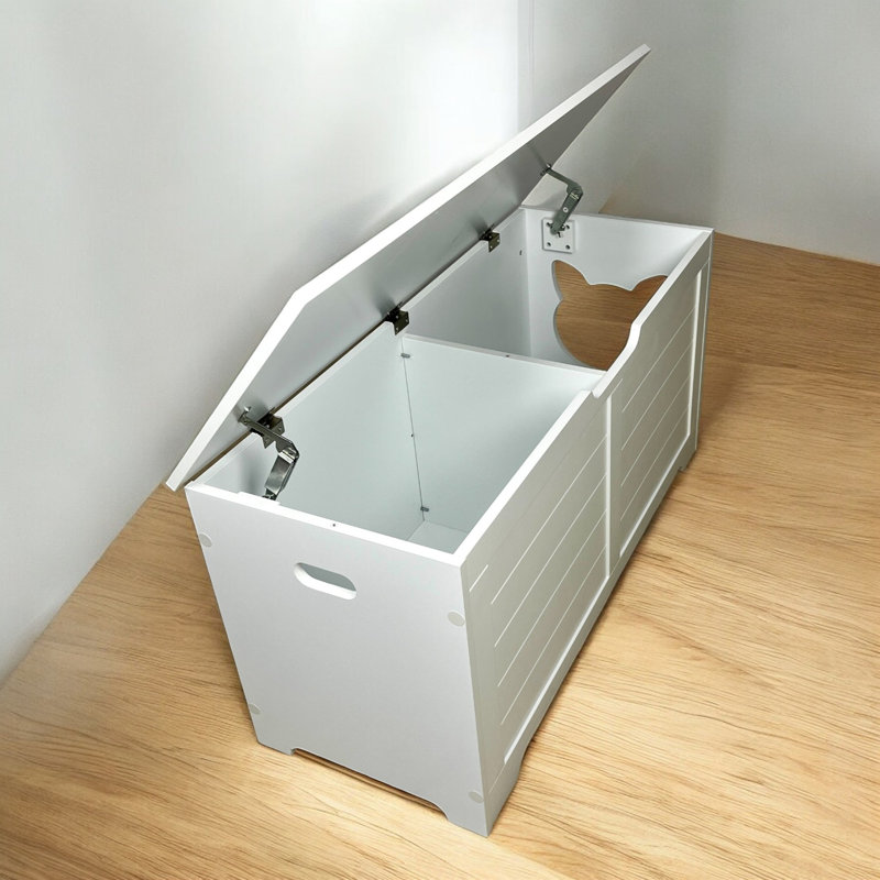 Meuble pour litière pour chat 39,4 po