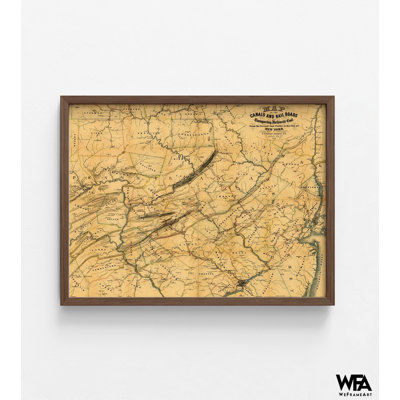 Canaux et chemins de fer pour le transport du charbon anthracite de plusieurs champs de charbon à la ville de New York, décor de maison rustique de New York