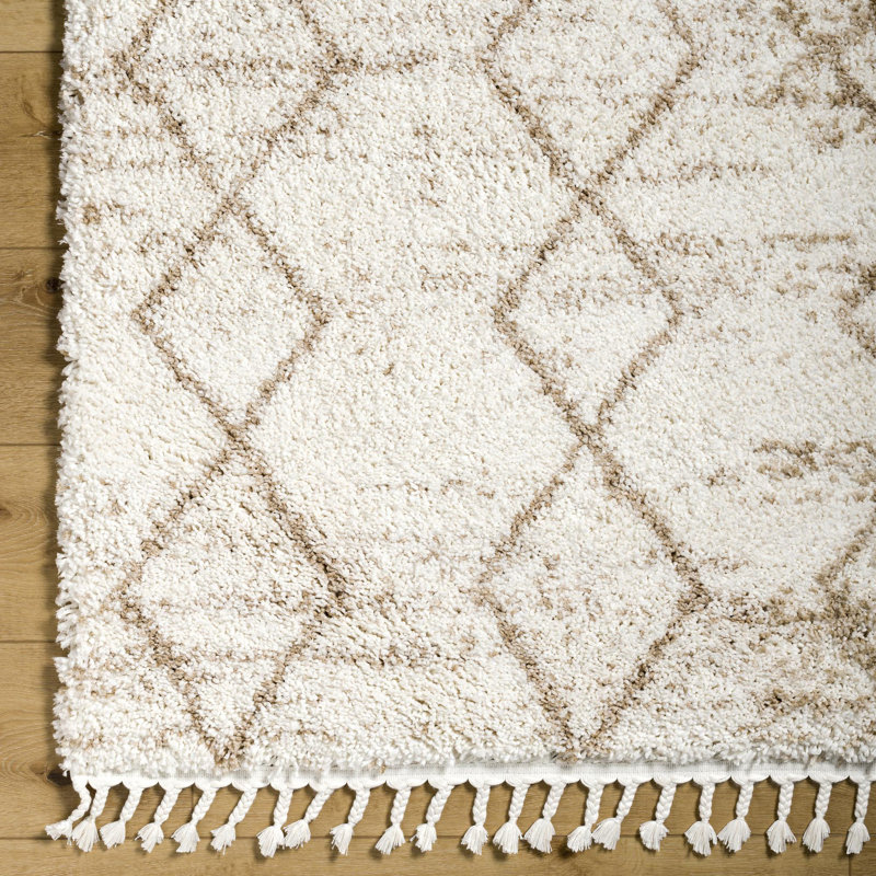 Geometric Indoor Rug, Rectangle 9'2" x 12'