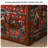 Small Bohemian - Style Premium Fabric Accent Trunk