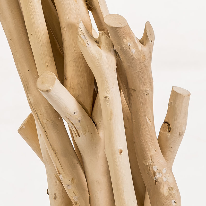 Scheidt 60.6'' Wood Novelty Floor Lamp