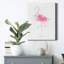 «Flamingo Splash II» par Tava Studios, reproduction d'art sur toile tendue-1782093782