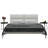 Panelist Modern Padded Headboard - Set of Wall Mounted Panels-1237805426-1237805425
