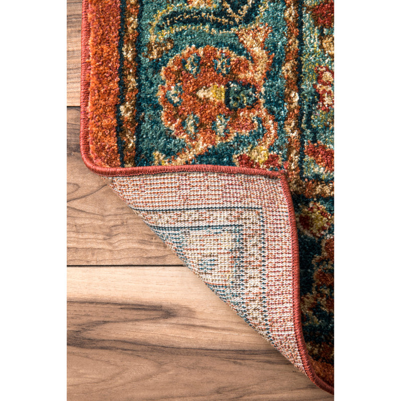 Tapis rouille Shasta Lake, Rectangle 4 pi x 6 pi