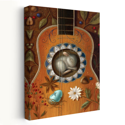 A Residence Of Resonance - Children Animals Urban Pop Surrealism Rabbits Holidays Art