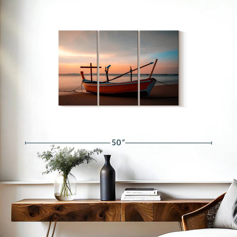 Gillard Boat In Koh Phi Phi, 20" H x 33" W