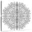Mandala floral Kerner Boho-109036298