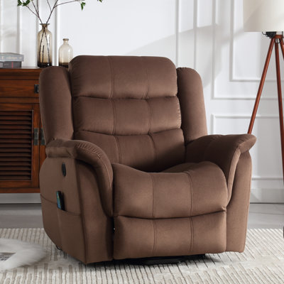 Fauteuil inclinable standard avec masseur 40,9 po Nahidul