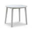 Exeter 90 cm Extendable Round Dining Table with Wood Base-46298654