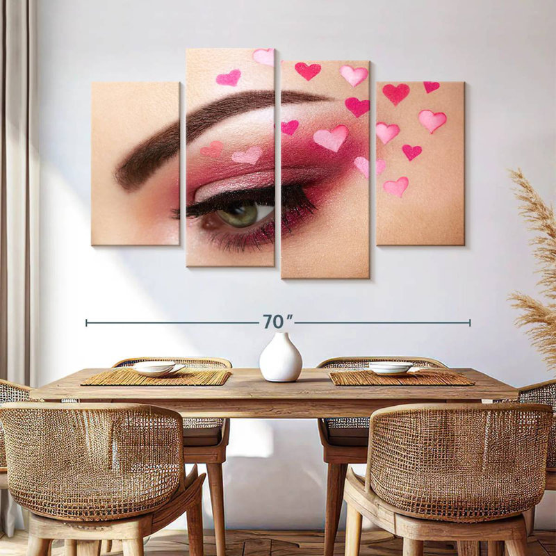 Maquillage pour les yeux Sh Sholworth, H 42 po x l 68 po