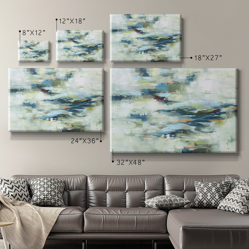 «Drifting Through Dreams», toile tendue de qualité supérieure - prête à être accrochée, H 18 po x l 27 po
