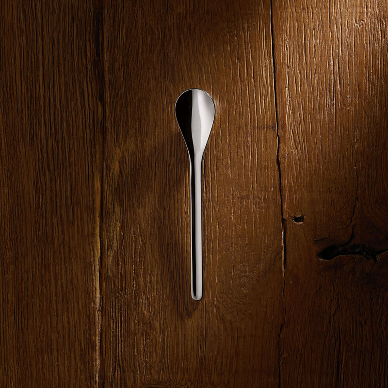 Villeroy & Boch 5.5" Silver Stainless Steel Espresso Spoon Set