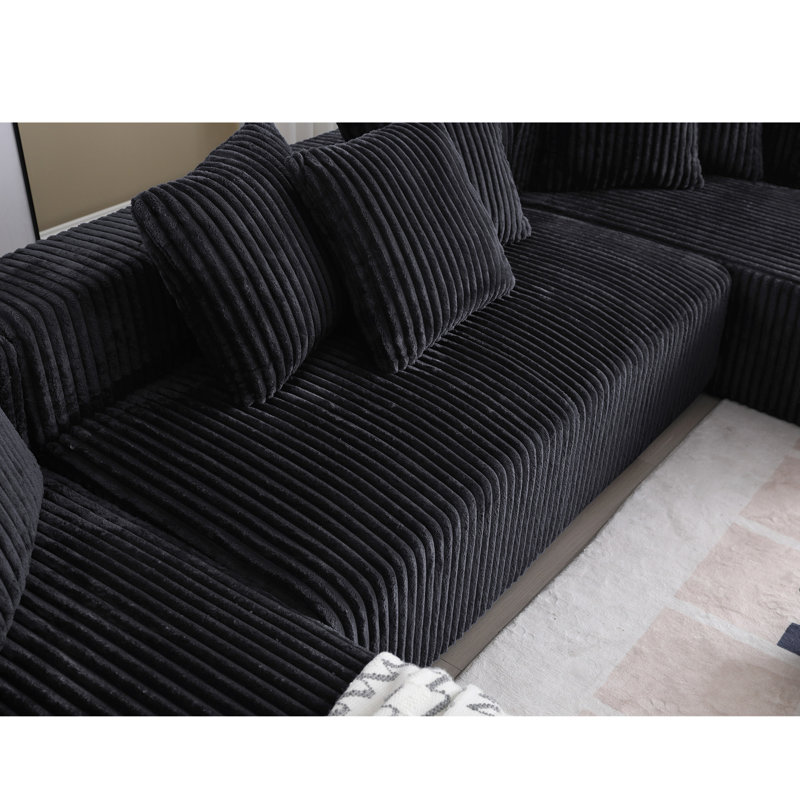 [NEW ARRIVED] [VIDEO PROVIDED]131'' Modular Sectional Couch