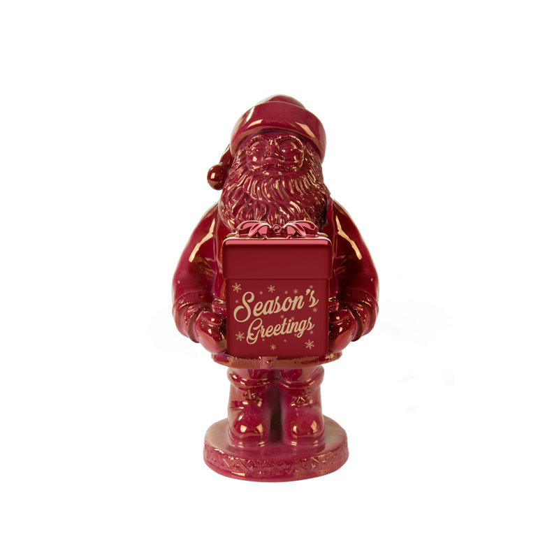 Crazy Santa Figurine, Red