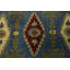 Tapis de couloir oriental bleu Ehudd