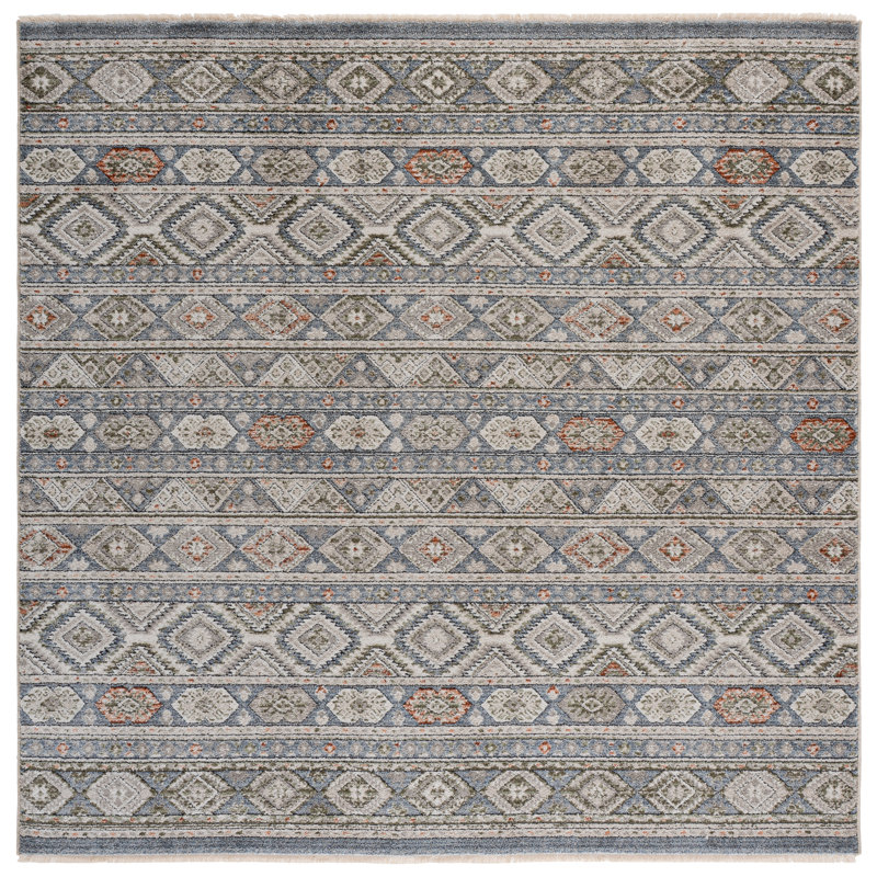 Grove 670 Performance Geometric Shapes Rug, Square 6'7"